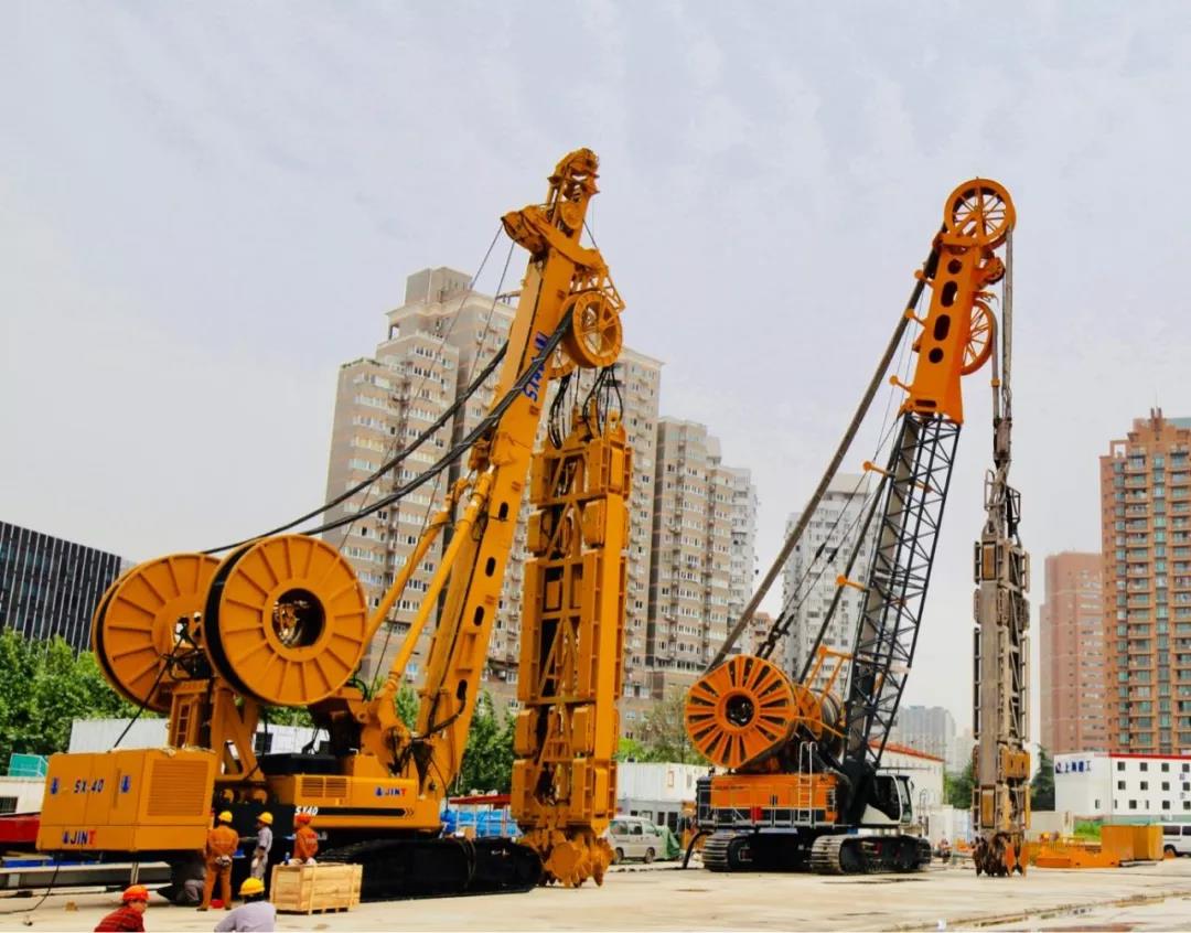 上海金泰SX40双轮铣多方出击国内深隧、轨交施工市场